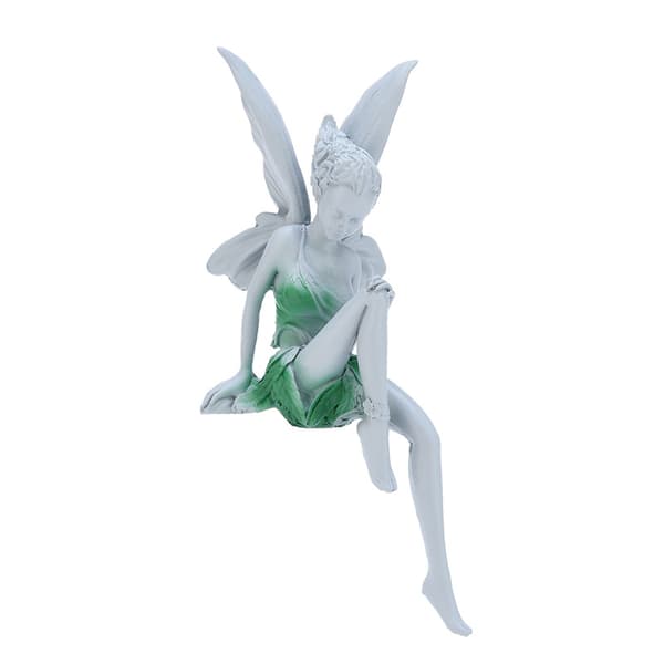 Turek Resin Siddende Fe-Havefigur