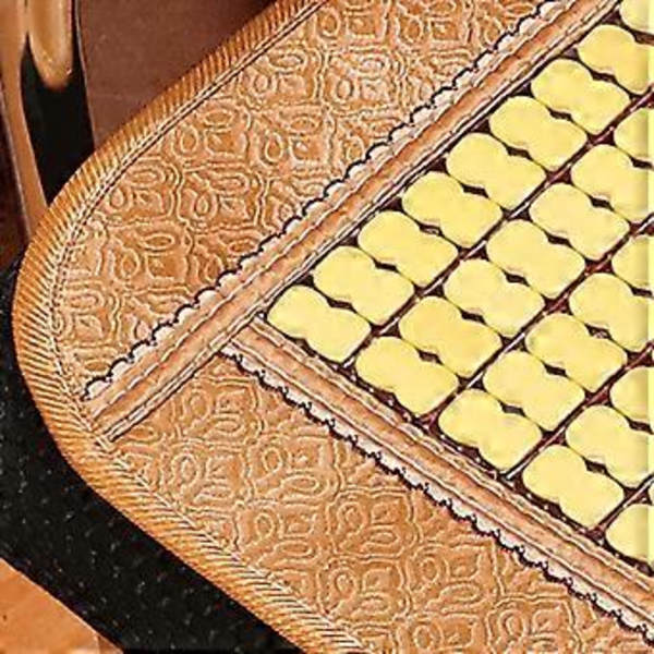 Kylande sittdyna i trä 45/50cm Fyrkantig Stolsdyna Andningsbar för Sommarbruk på Bilsäten Soffor och Kontorsstolar Stil 5 Style 5 45cm