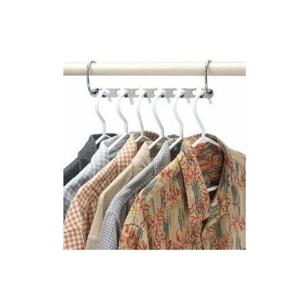8 stk. Flere kleshengere, plassbesparende kleshengestativ for D