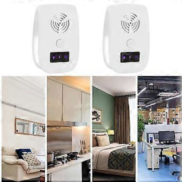 Insecta Repeller Kraftfull Plug-In Avskräckande Enhet för Säker och Tyst Insecta-kontroll i Hem och Kontor