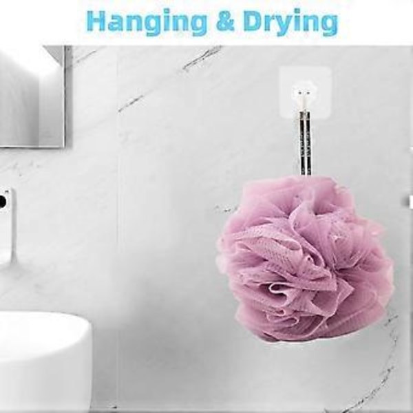 Bade dusj svamp bade loofah ball dusjsåpe bad mann og kvinne-5 farger tilgjengelig (style724)