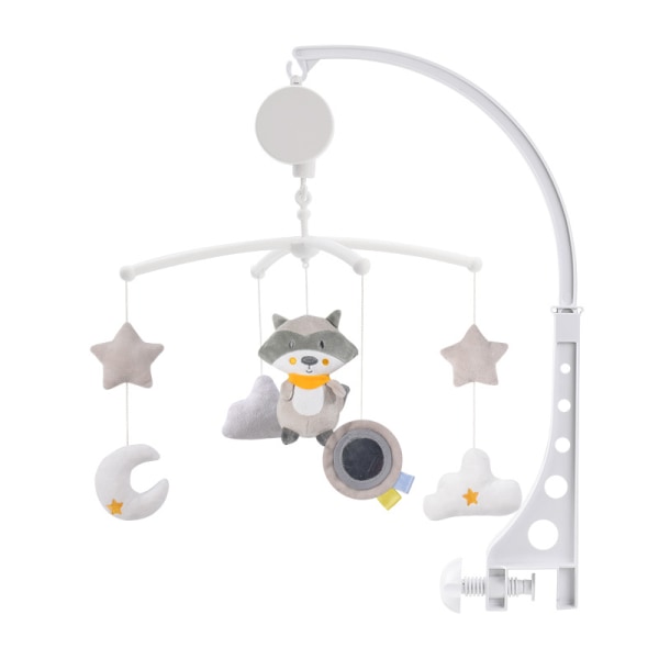 Baby Crib Musical Mobile（49*35*42cm）,Søt Teddybjørn Vindklokke