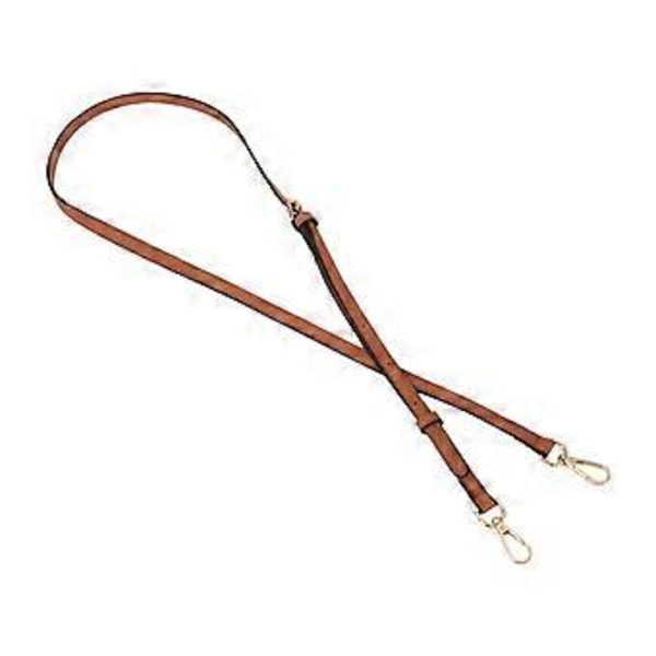 PU Läder Axelrem Ersättning Justerbar Väskrem för Axelväska Crossbody Väska Portfölj Satchel DIY Plånbokstillverkning (Brun) Brown