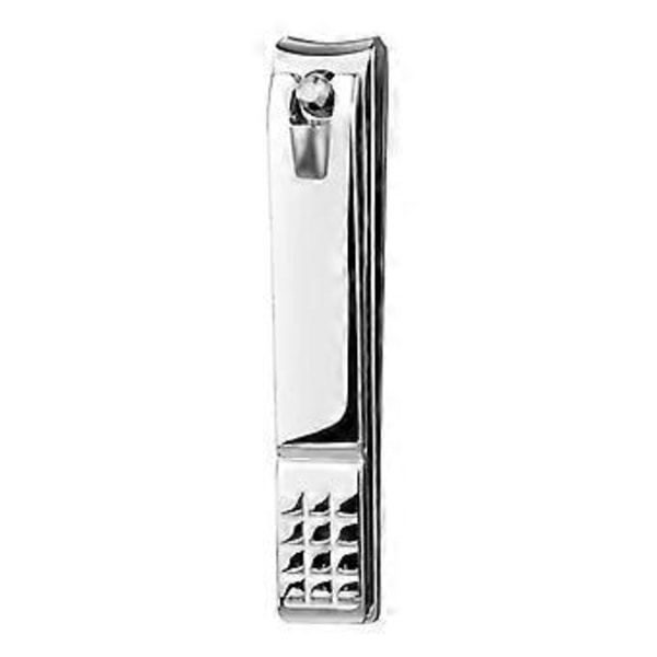 Kompakt Nagelknipsare för Manikyr Nagelkonst Mini för Vassa Fingernaglar & Tånaglar Snedsnitt Knipsare Oblique Nagel Kolstål Silver 3 Silver