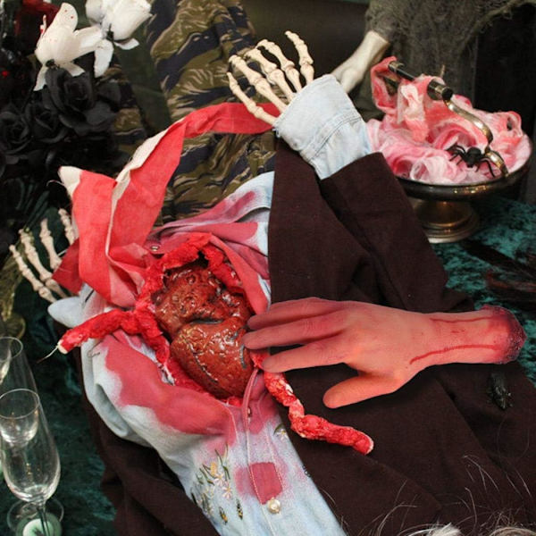 Halloween Veri Props Teko Pelottava Katkaistu Käsi Rikki Kummitustaloon
