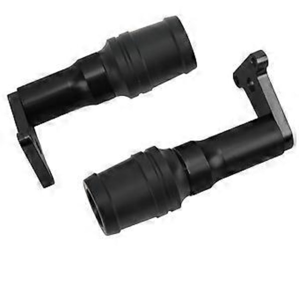 Motorcykel Motorram Slider Skydd Aluminiumlegering Ersättning för NINJA 400 250 20182021 Svart
