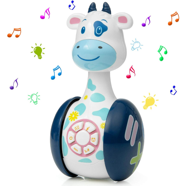 (Cow) Baby Toys 6 Months Plus, Baby Games Musical Toys, Baby Develo