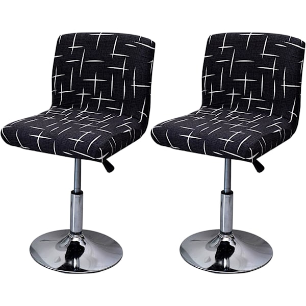 2PCS Cross Star Stretch Bar Pallskydd, Tryckt Hög Pallskydd