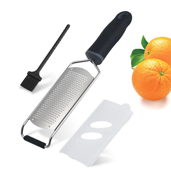 Pro Zester rivjärn, Citronzester, Parmesan Zester, Choklad, Wit