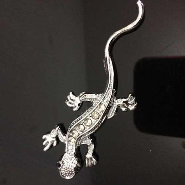 Sæt med 2 stk. Metal Gecko Dekal 3D Bilsticker Dyre Bilsticker (8