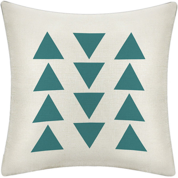 4 st kuddfodral 45 x 45 cm, dekorativt fyrkantigt örngott geometrisk mönster bomull linne dekoration för soffa sovrum vardagsrum kontor