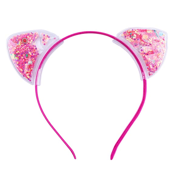 Hårband för barn med kattöron - Rosa