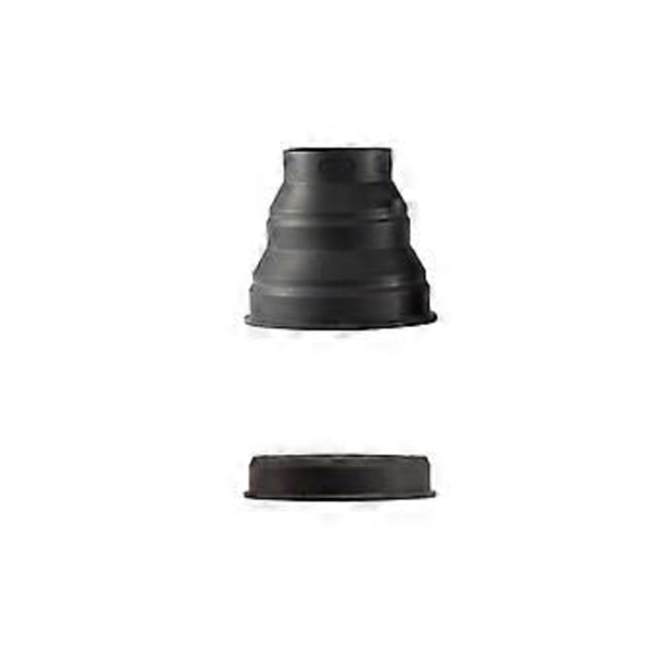 Vikbart silikonlinsskydd för 53-72mm/72-112mm kameralins eliminerar reflektion för perfekt bild, linsskydd M