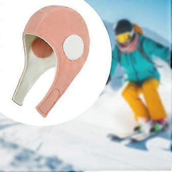 Trapperhat til Børn Skihat Polyster Børne Vinterhat Varm Ørebeskyttelse Hat til Ski Vandring Ridning Shopping Fiskeri (Karamel)