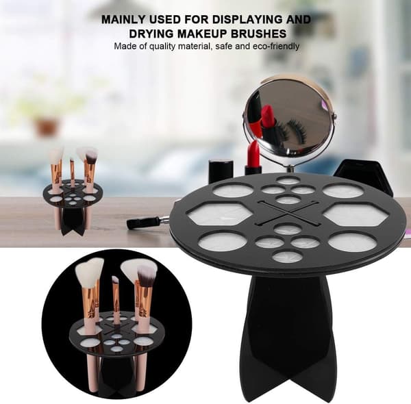 Sort - Makeup børstepotte Makeup børsteholder, Makeup holder Cosmet