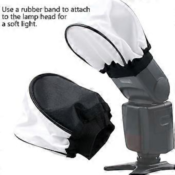 Blits Lys Softboks, Bærbar Softboks Diffuser for Kamera Blits Lys Speed Lights