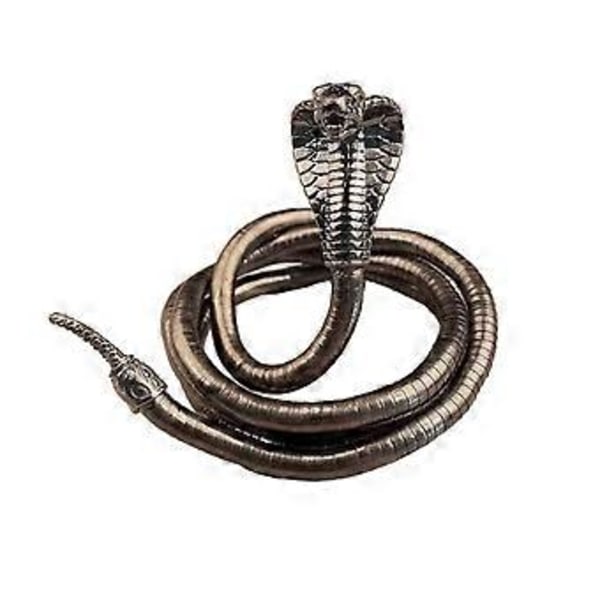 Justerbart Punk Ormhalsband Böjbart Ormhalsband Flexibelt Vridbart Multifunktionellt Halsband Armband Gotiska Smycken Black cobra 3