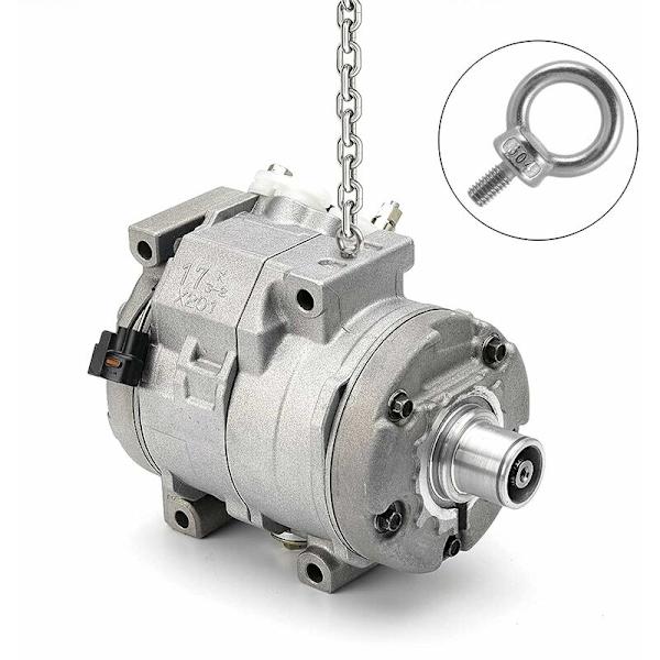 6 st M6 12 mm Lyftögla Ögonbult, 304 Rostfritt Stål Ögonbultar, R
