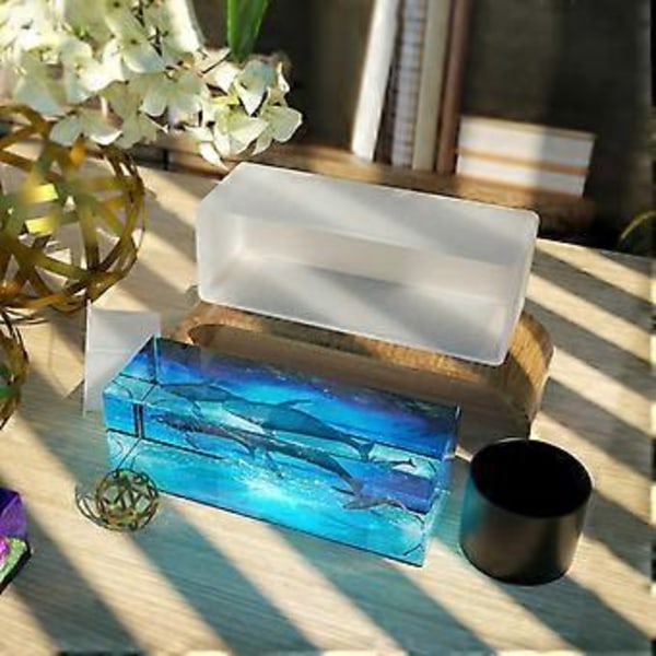 DIY Håndværk Form Let at Bruge Silikone Resin Støbeforme Bogreol Ornamenter Forme Perfekt Gave til DIY Entusiaster M M