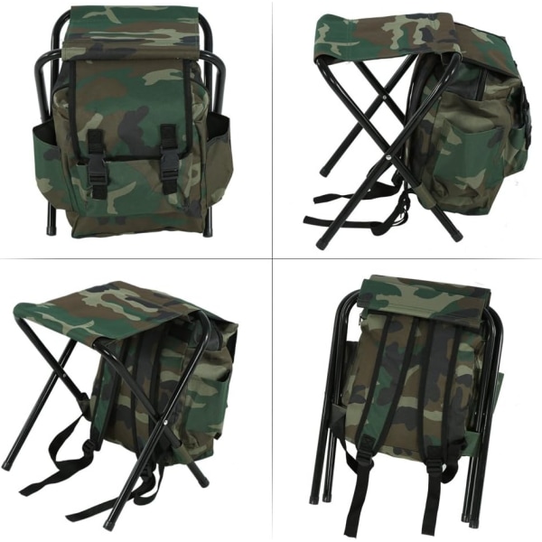 Taittuva tuoli Taittuva jakkara Reppu Vedenpitävä Ultralight Porta