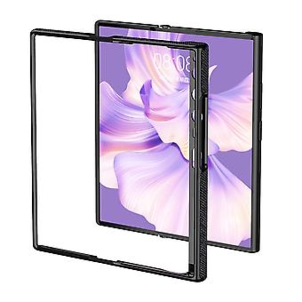 Ultratunt Läderfodral med Fästfunktion för Huawei Mate Xs 2