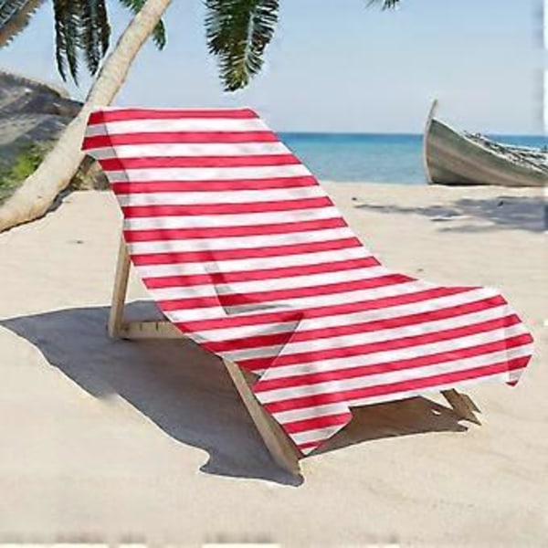 Strandhåndklæde Oversized Stribet Letvægts Pool Håndklæde Voksen Mænd Og Kvinder Svømning Rejsehåndklæde
