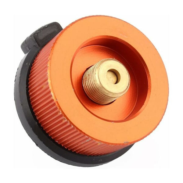 2PCS Gassylinder Konverter Adapter Hovedkontakt Overføringsdyse