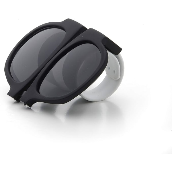 1 st Unisex rullbara solglasögon, fullt UV400-skydd, hållbart och