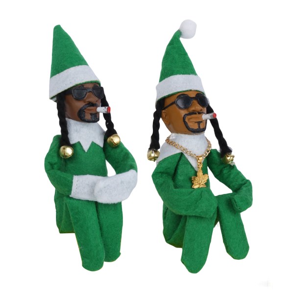 Jultomtedocka, plyschtomtar Leksaker Handgjorda Black Elf Doll Hej