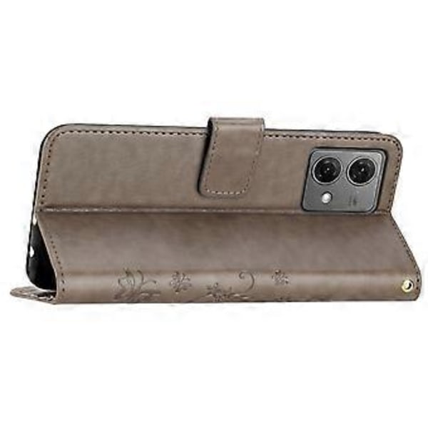 För Motorola Moto G85 5G/S50 Neo 5G Fodral PU Läder Plånboksfodral med Rem Style F