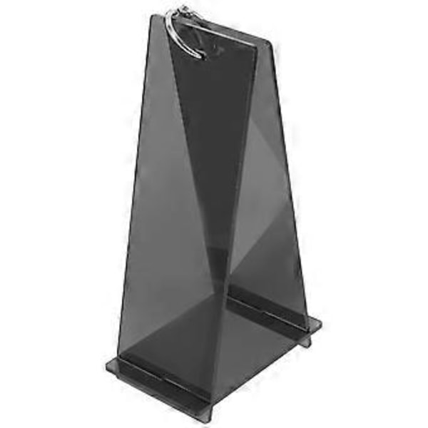 Bordkalenderholder Kalenderdisplaystativ Flip Kalenderstativ Skrivebordskalender Displaybeslag (Sort)
