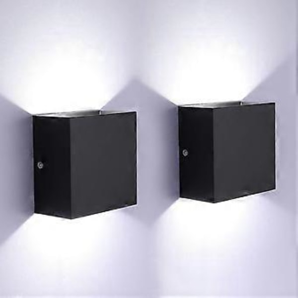 Nirvana 6W LED Indendørs Væglampe Op Ned Indendørs Væglampe Moderne Aluminium Væglampe til Stue Soveværelse Badeværelse Køkken Spisestue Kølig Hvid