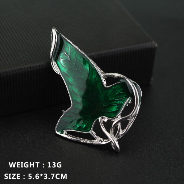 The Noble Collection The Lord of The Rings Elven Leaf Brosch Kostnad