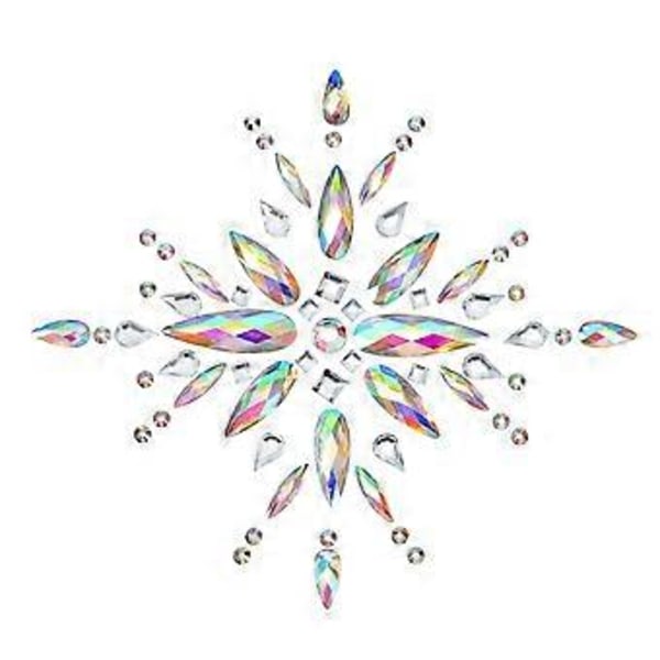 Ansiktsjuveler för kvinnor, festival, ansiktsstenar, kristallglitter, delikat ansiktsdekal