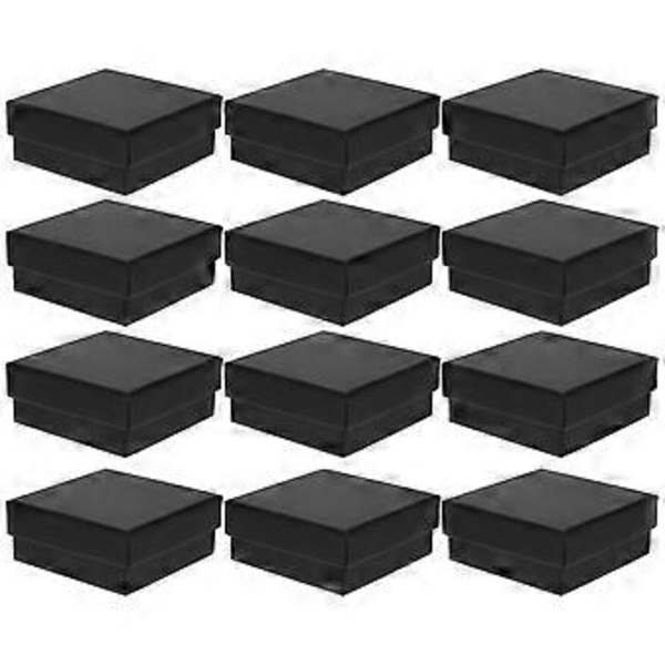 12st Smyckesaskar Halsband Hängsmycke Askar Örhänge Förvaringsfodral Återanvändbara Smyckesförpackningsaskar