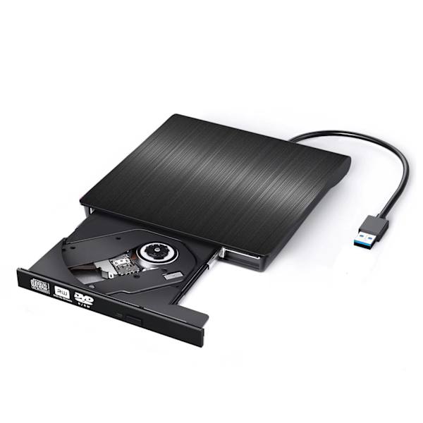 USB 3.0 Slim Drive Ulkoinen DVD-poltin 9,5 mm DVD RW -asema (plug