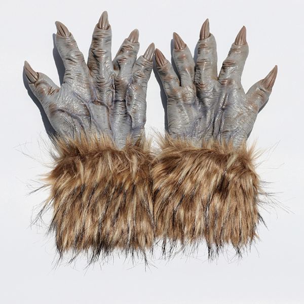 Werewolf-käsikäsineet - Karvaiset Susien Kynnet Kädet Kynnet Hirviö
