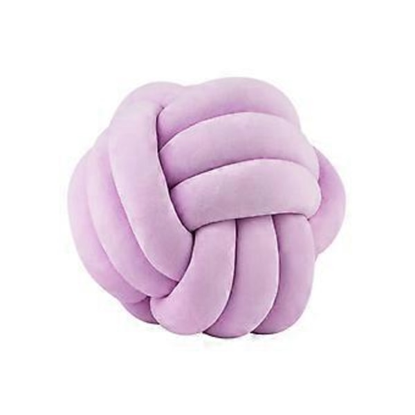 Knutepute Hjem Dekorativ Pute, Moderne Hjem Sofa Dekor Pynteputer purple