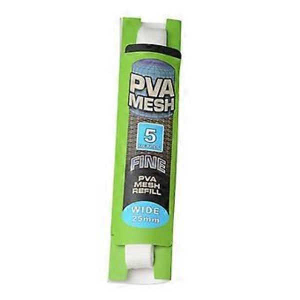 25mm 5m PVA Vannløselig Fiskeagnnett Universal Mesh Bag for Solid Agn (25mm) 25mm