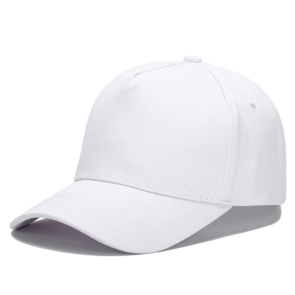 56-60cm Simpel Baseball Cap, Uden Print - Beige