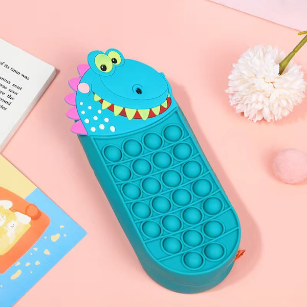 Pop Case Stor kapacitet Pop Bubble Pennlåda Brevpapper S