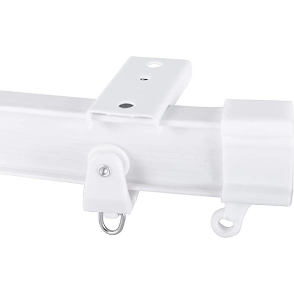 1-delad set 2 meter utdragbar gardinstång, flexibel gardinri
