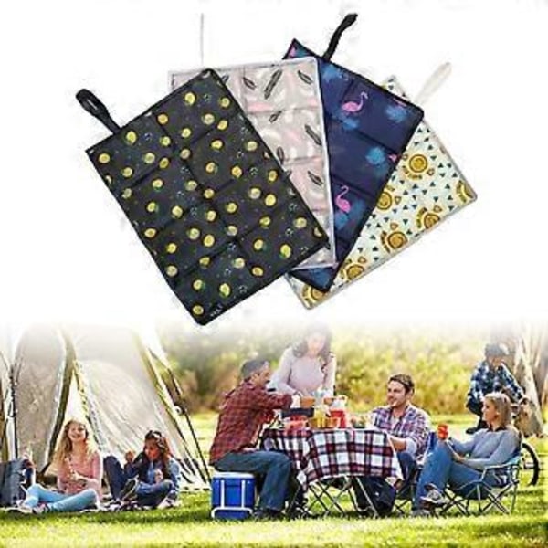 Bærbar Foldbar Udendørs Siddeunderlag Vandreture Sædeunderlag Vandtæt Fugtbestandig Sædeunderlag Udendørs Pude Let at Rengøre Nordic style