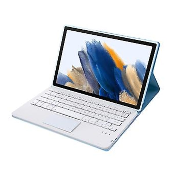 Näppäimistö + Kotelo Samsung Galaxy Tab A8 2021 Vaaleanvihreä Purple