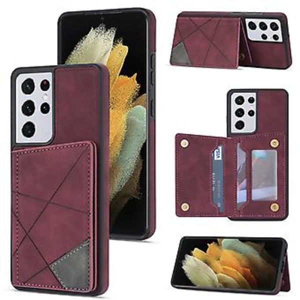 Linje Kortfodral för Samsung Galaxy S21 Ultra 5G