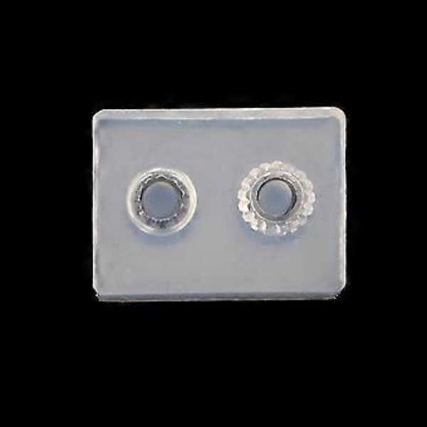 Silikoneform Stor Hul Perle Charm Armbånd Resin Smykker Håndværktøj 5