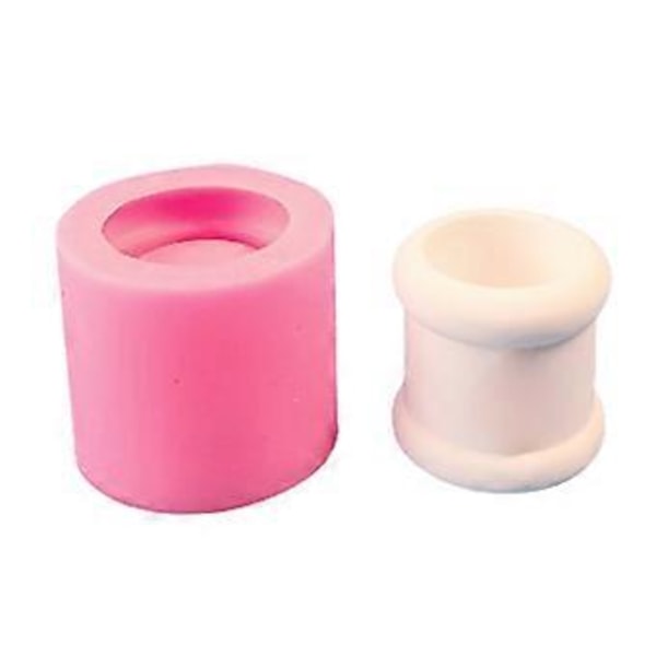 Ljusformar Gjutformar 3D Silikonform Ljusstake Ljusformar Silikonformar Hantverk för Ljushållare W0069