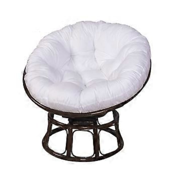 Golvkuddar Runda Stolsdynor, Sittdynor för Utomhusbruk White 60*60cm