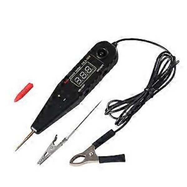 DC 0-36V Automatisk Krets Testare Fordon Puls Sensor Signal LED Ljus Test Penna Sond Bil Ström Voltmeter