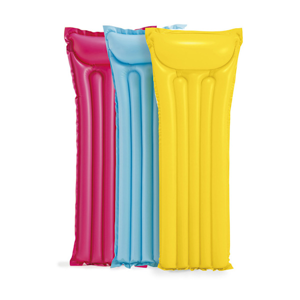 1 stk oppblåsbar bassengmadrass 183x69cm（Tilfeldig farge）